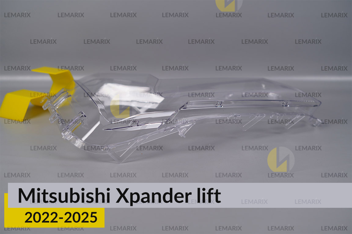 Скло фари Mitsubishi Xpander (2022-2025) рест ліве