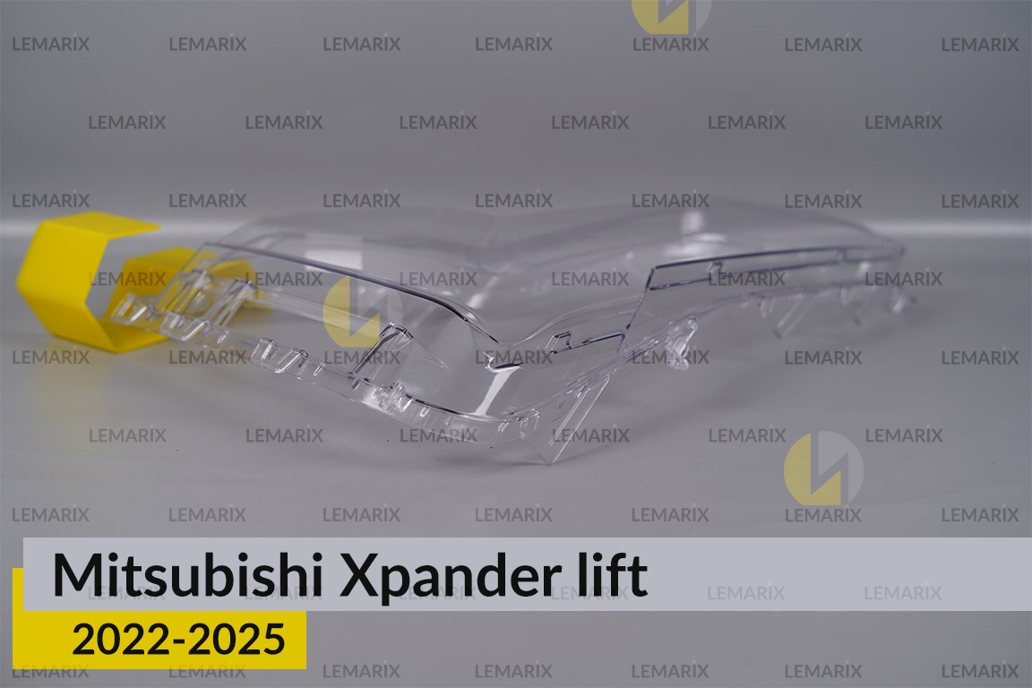 Скло фари Mitsubishi Xpander (2022-2025) рест ліве