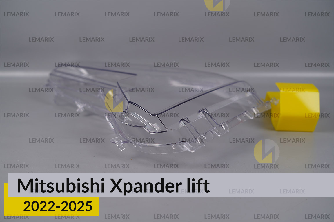 Скло фари Mitsubishi Xpander (2022-2025) рест ліве