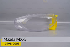 Стекло фары Mazda MX-5 (1998-2005) левое