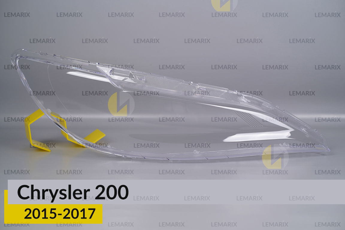 Скло фари Chrysler 200 (2015-2017) праве