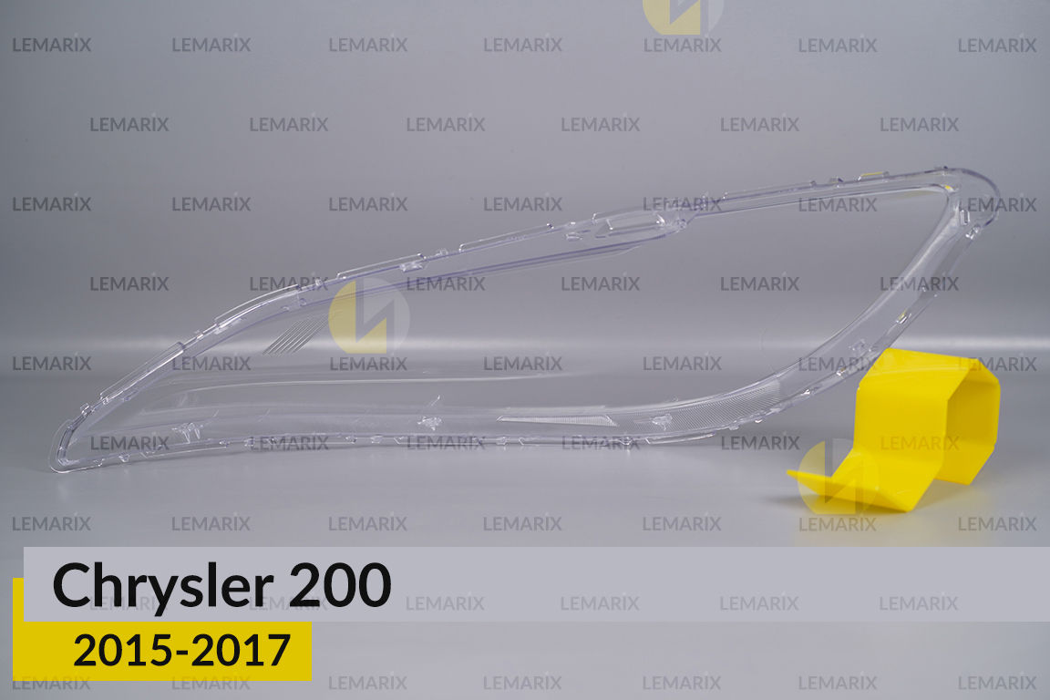 Скло фари Chrysler 200 (2015-2017) праве