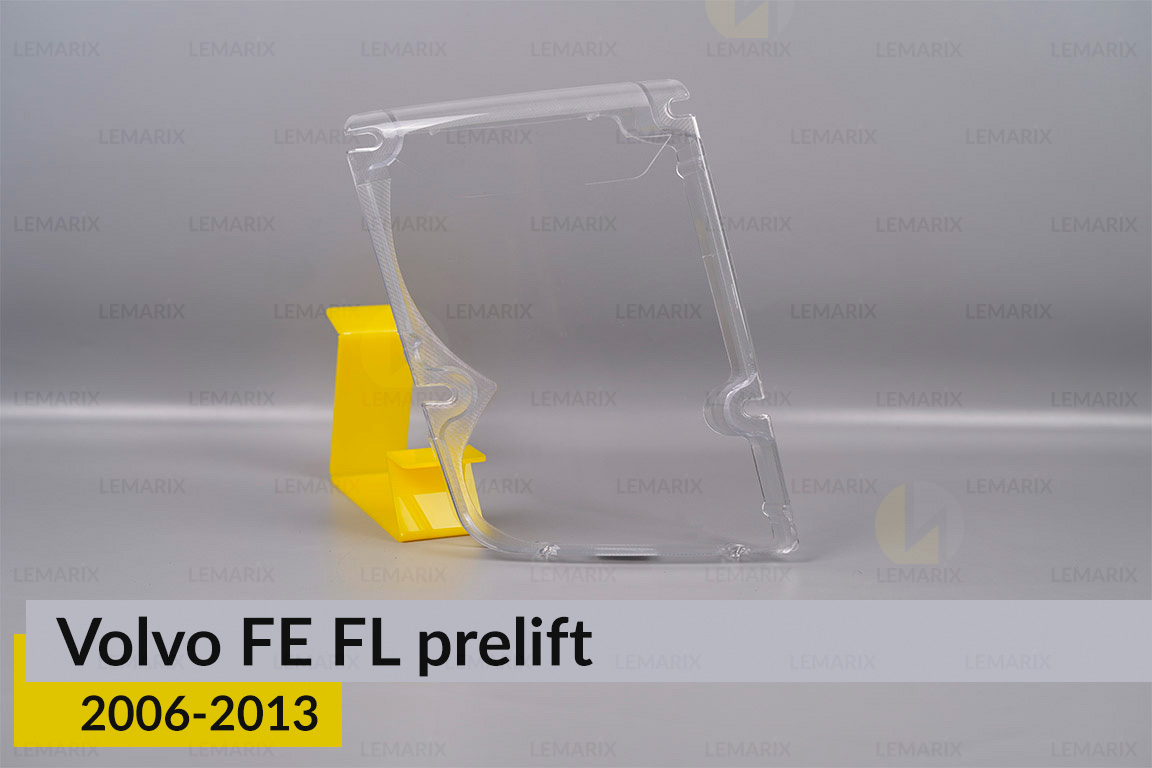 Скло фари Volvo FE FL (2006-2013) дорест праве