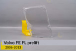 Скло фари Volvo FE FL (2006-2013) дорест праве