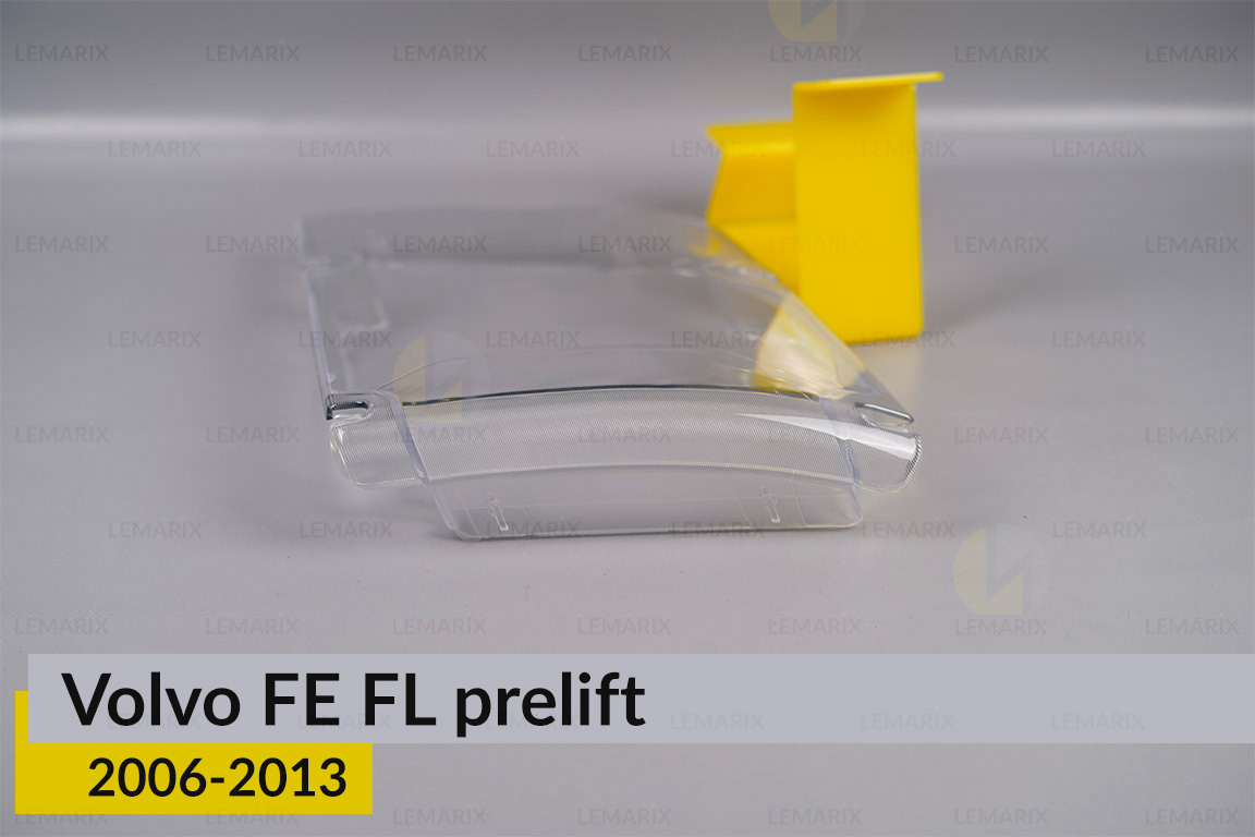 Скло фари Volvo FE FL (2006-2013) дорест праве