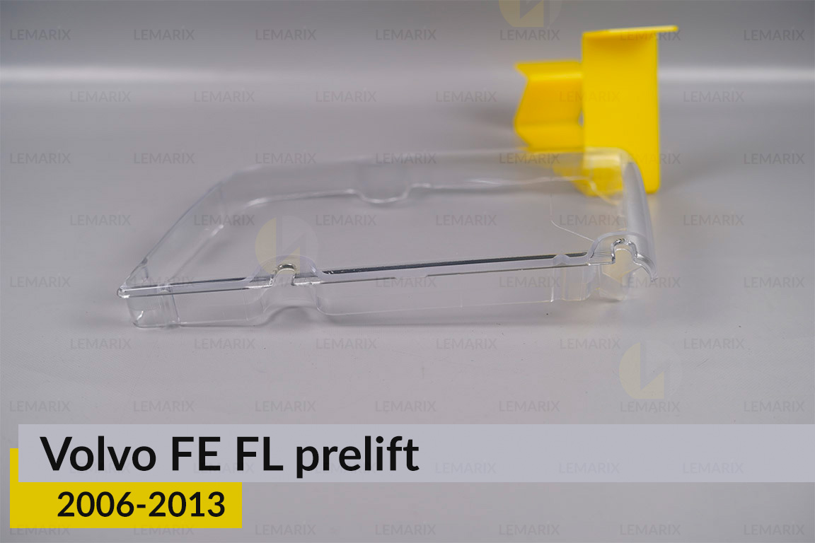 Скло фари Volvo FE FL (2006-2013) дорест праве