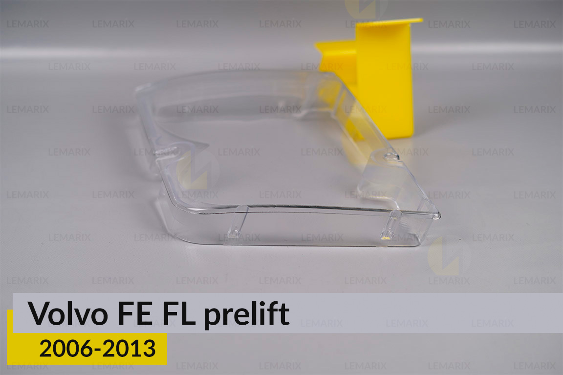 Скло фари Volvo FE FL (2006-2013) дорест праве