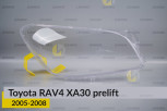 Скло фари Toyota RAV4 XA30 (2005-2008) дорест праве