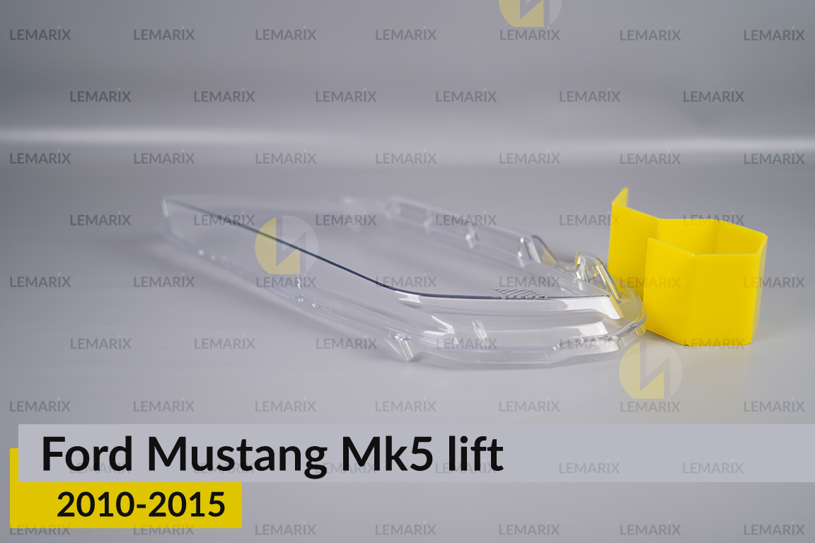 Скло фари Ford Mustang Mk5 (2010-2015) рест праве