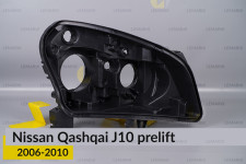 Корпус фари Nissan Qashqai J10 (2006-2010) дорест правий