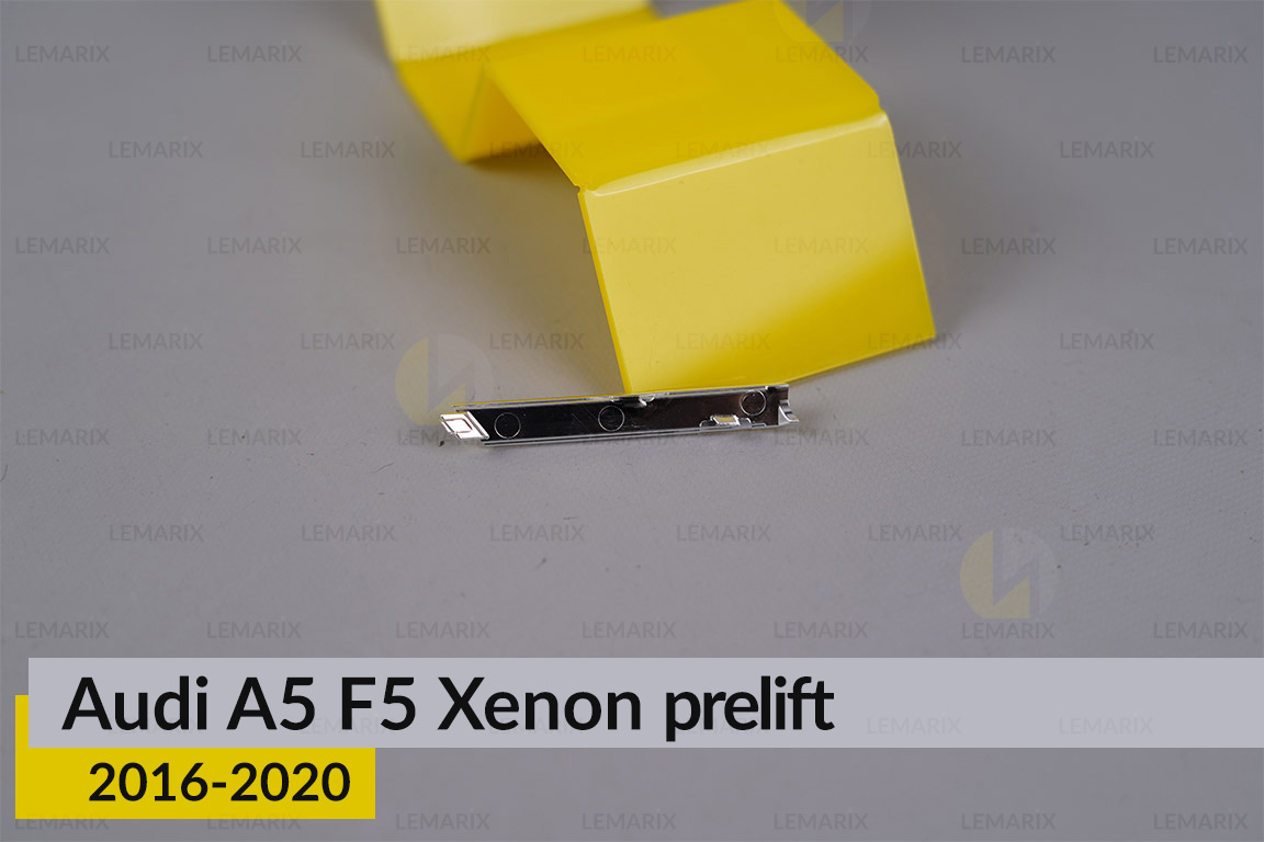 Хромований декор боковий Audi A5 F5 Xenon (2016-2020) дорест лівий