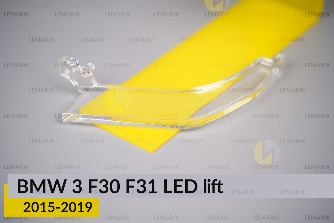 Блок світловода фари BMW 3 F30 F31 LED (2015-2019) рест боковий Icon Light 3D лівий