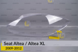 Скло фари Seat Altea/Altea XL (2009-2012) ліве