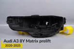 Корпус фари Audi A3 8Y Matrix (2020-2026) дорест лівий