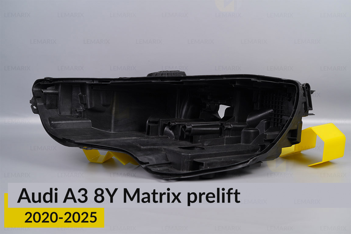 Корпус фари Audi A3 8Y Matrix (2020-2025) дорест лівий