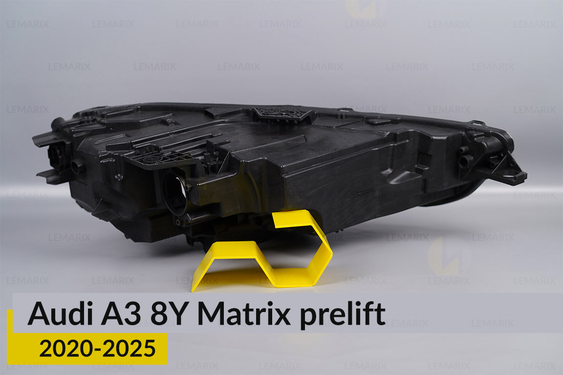 Корпус фари Audi A3 8Y Matrix (2020-2025) дорест лівий