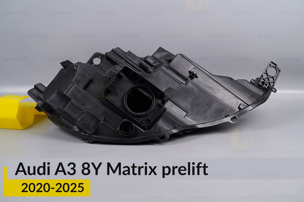 Корпус фари Audi A3 8Y Matrix (2020-2025) дорест лівий