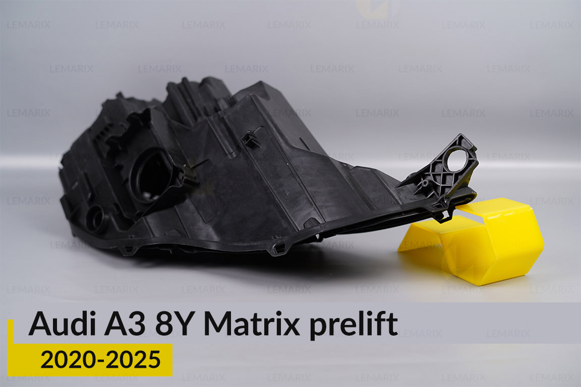 Корпус фари Audi A3 8Y Matrix (2020-2025) дорест лівий