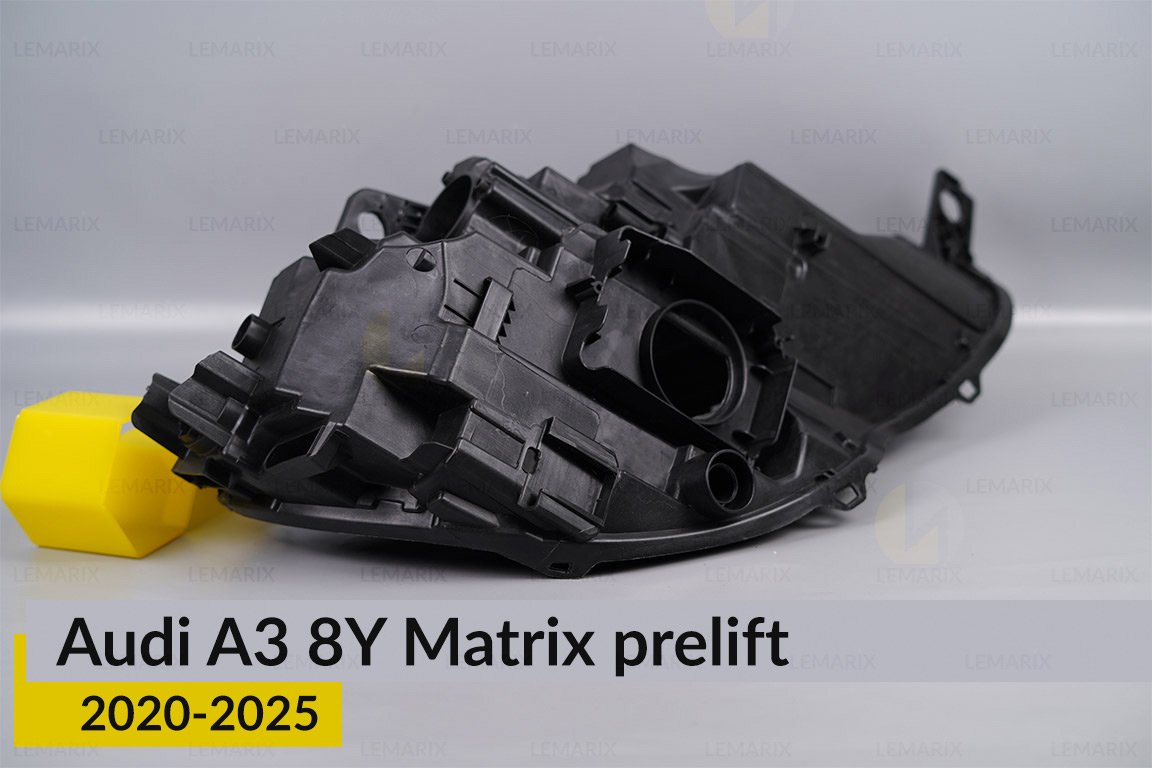 Корпус фари Audi A3 8Y Matrix (2020-2025) дорест лівий
