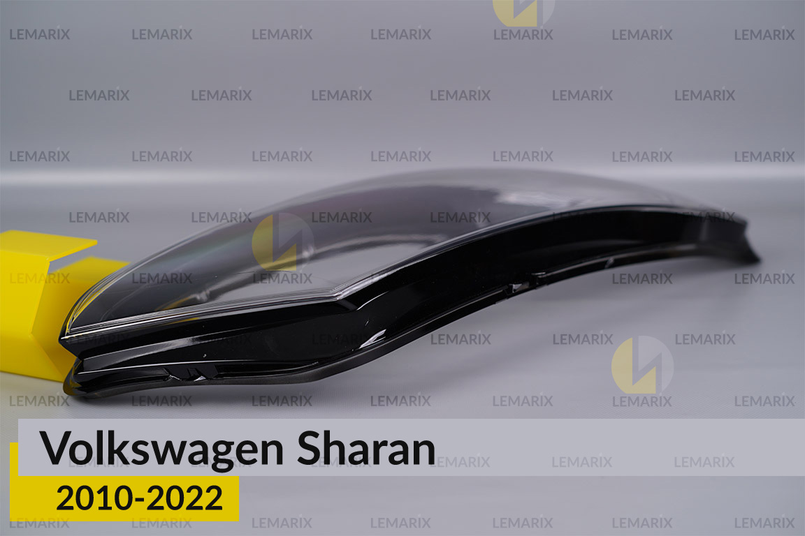 Скло фари VW Volkswagen Sharan (2010-2022) праве