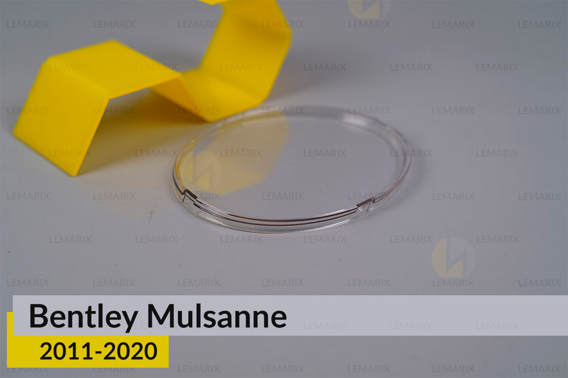 Скло фари Bentley Mulsanne (2011-2020) мале ліве