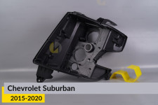 Корпус фари Chevrolet Suburban (2015-2020) лівий
