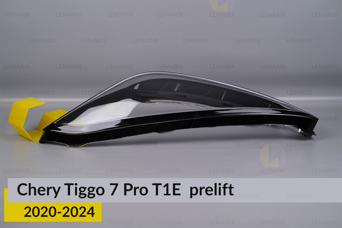 Скло фари Chery Tiggo 7 Pro T1E (2020-2024) дорест ліве