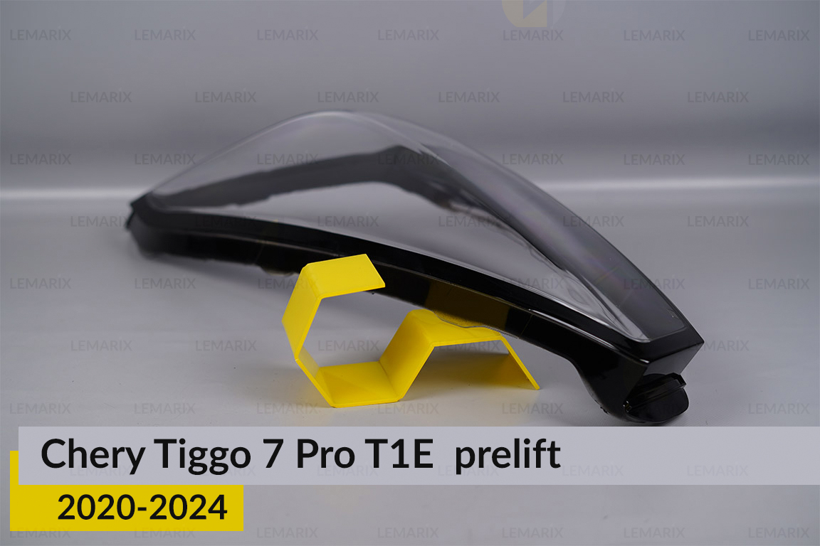 Скло фари Chery Tiggo 7 Pro T1E (2020-2024) дорест ліве