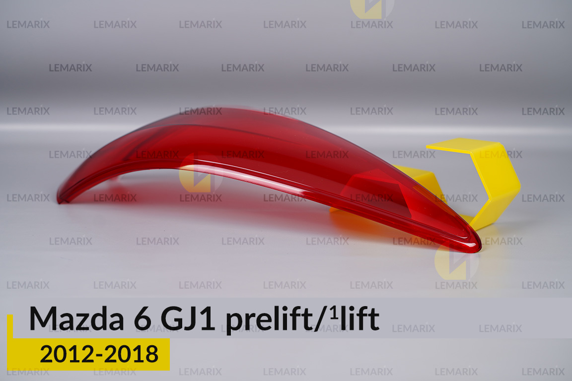 Скло заднього ліхтаря зовнішнє в крилі Mazda 6 GJ1 (2012-2018) дорест/1 рест ліве