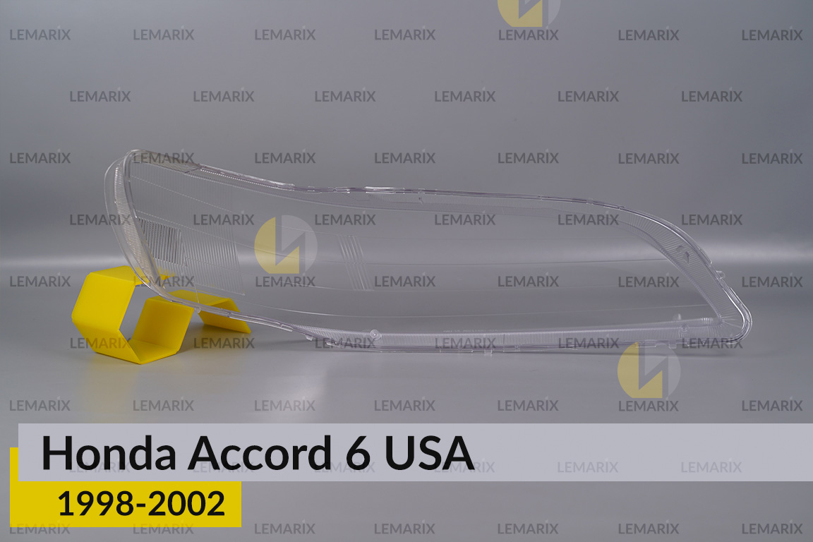 Скло фари Honda Accord 6 USA (1998-2002) ліве