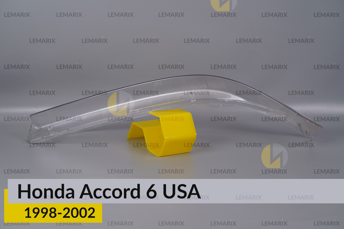 Скло фари Honda Accord 6 USA (1998-2002) ліве