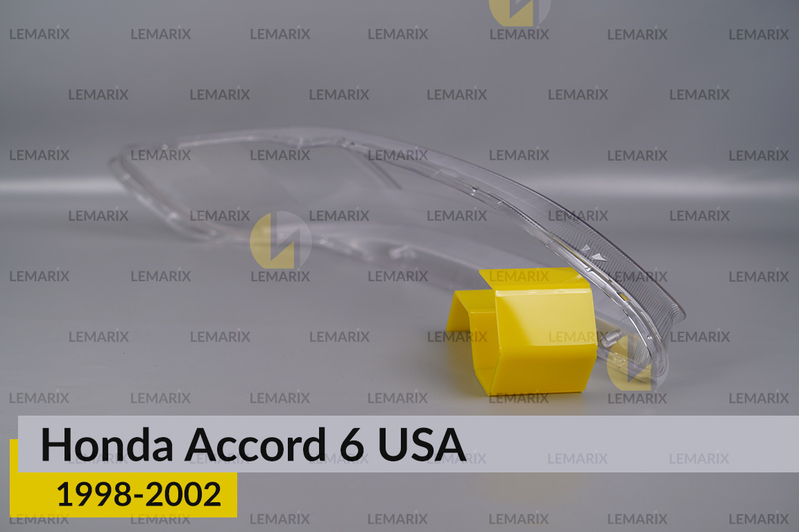 Скло фари Honda Accord 6 USA (1998-2002) ліве