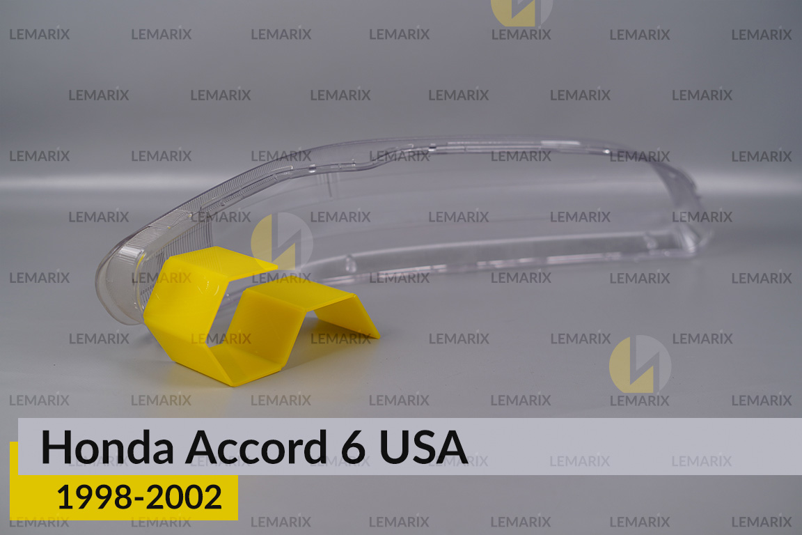 Скло фари Honda Accord 6 USA (1998-2002) ліве