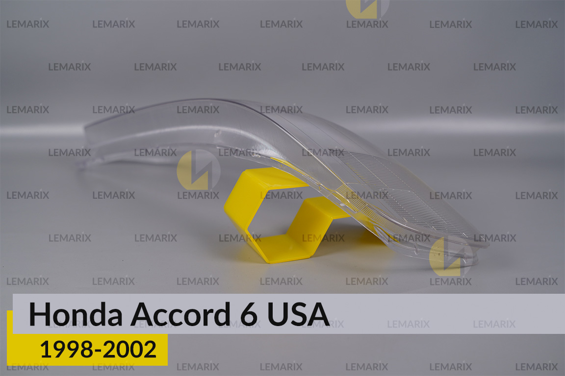 Скло фари Honda Accord 6 USA (1998-2002) ліве