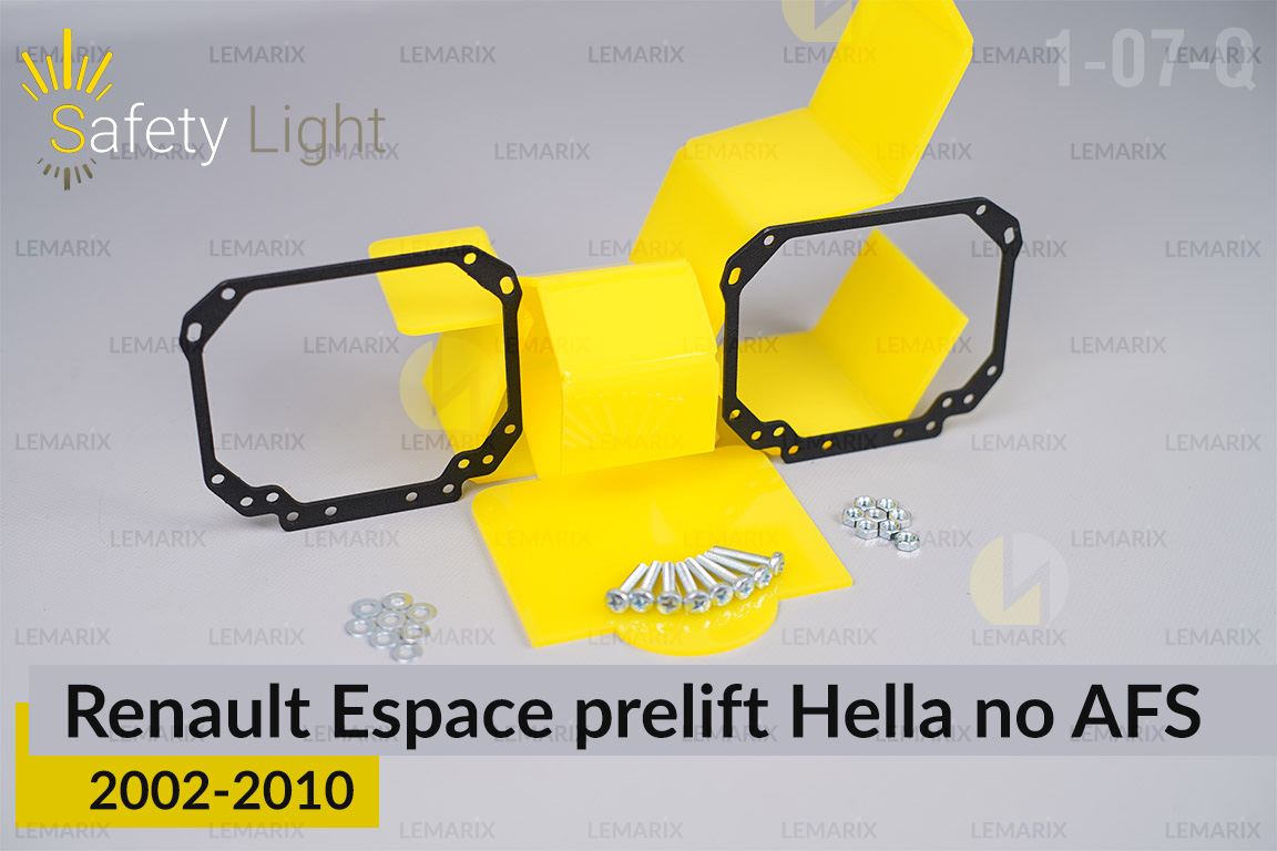 Перехідна рамка для Renault Espace Hella no AFS (2002-2010) дорест