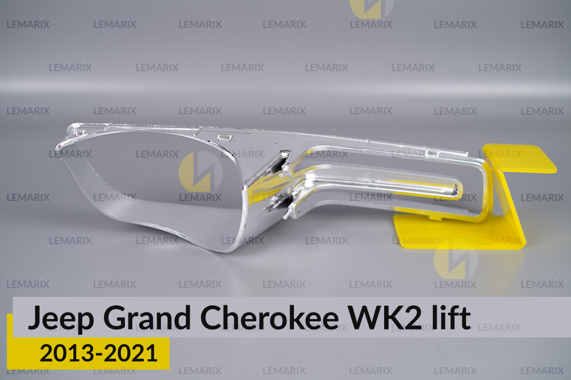 Хромована маска Jeep Grand Cherokee WK2 (2013-2021) рест ліва