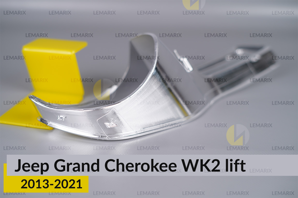 Хромована маска Jeep Grand Cherokee WK2 (2013-2021) рест ліва