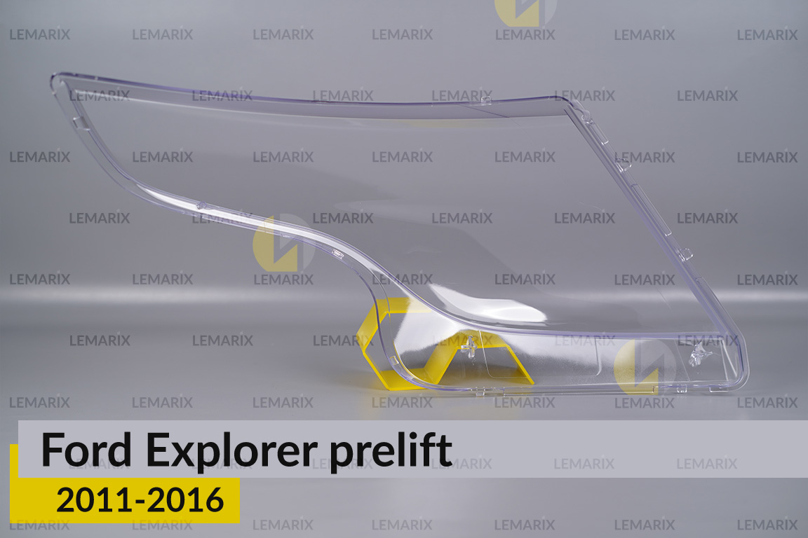 Скло фари Ford Explorer (2011-2016) дорест ліве