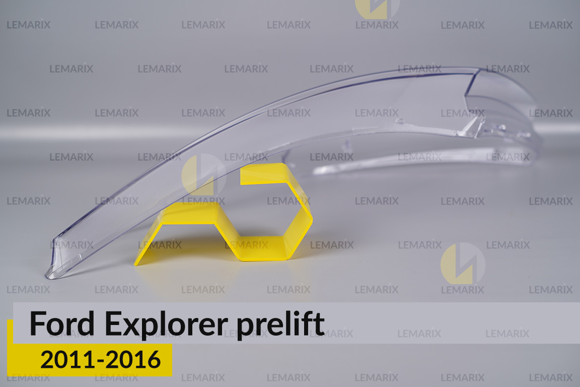 Скло фари Ford Explorer (2011-2016) дорест ліве