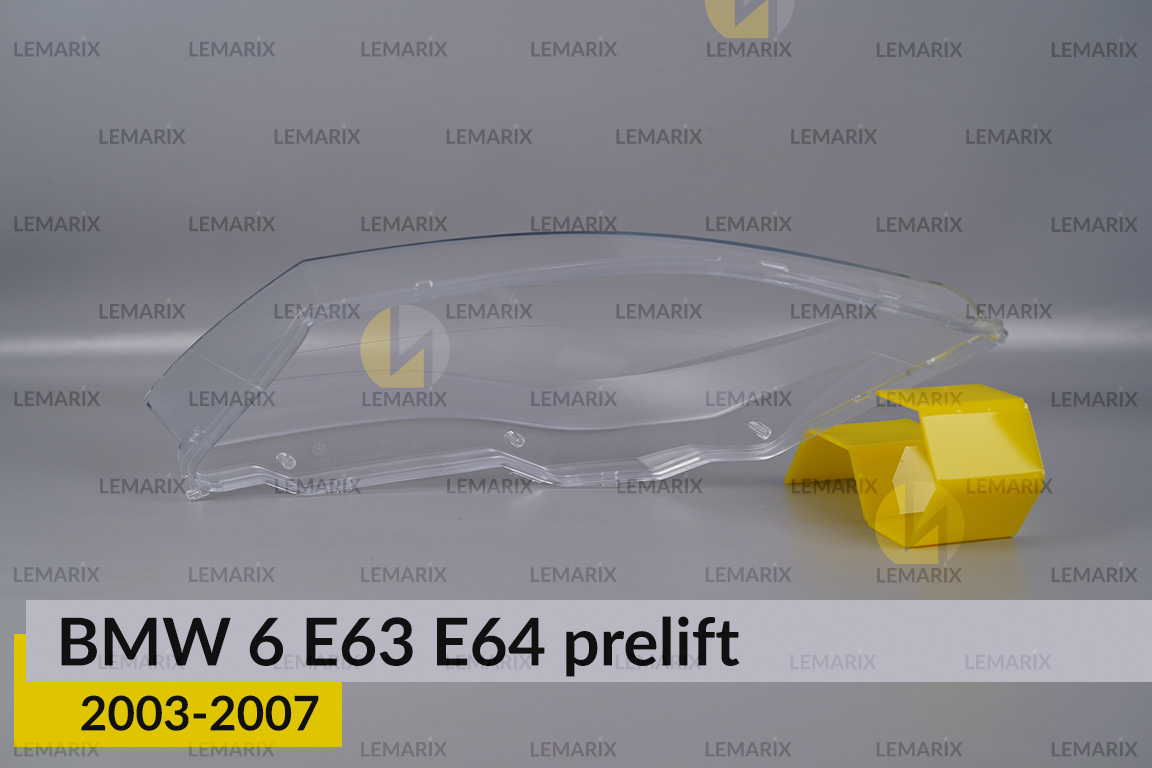 Скло фари BMW 6 E63 E64 (2003-2007) дорест праве