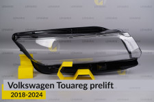 Скло фари VW Volkswagen Touareg (2018-2024) дорест праве