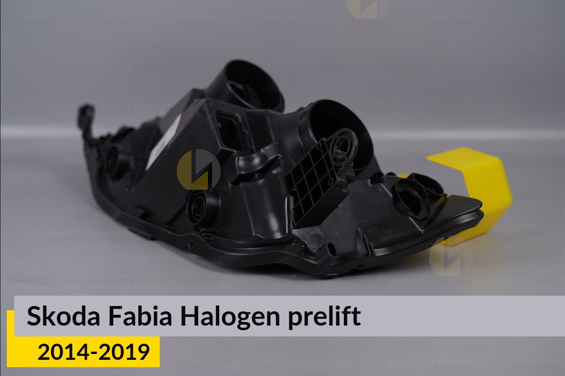Корпус фари Skoda Fabia Halogen (2014-2019) дорест правий