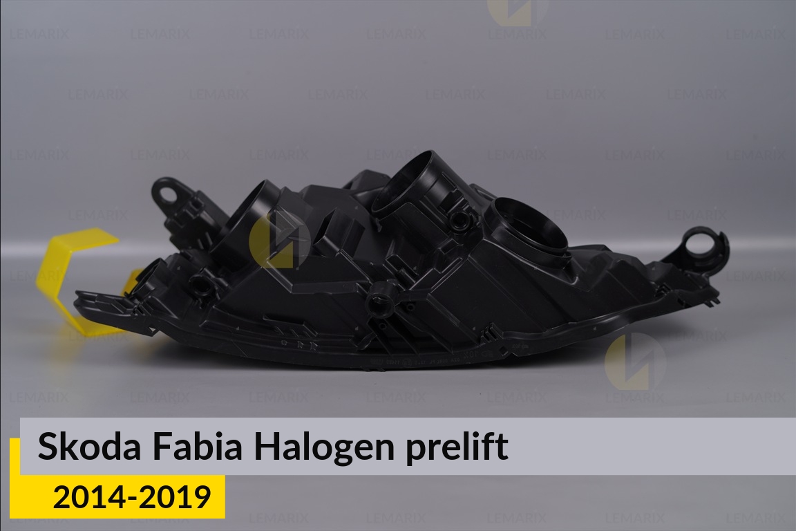 Корпус фари Skoda Fabia Halogen (2014-2019) дорест правий