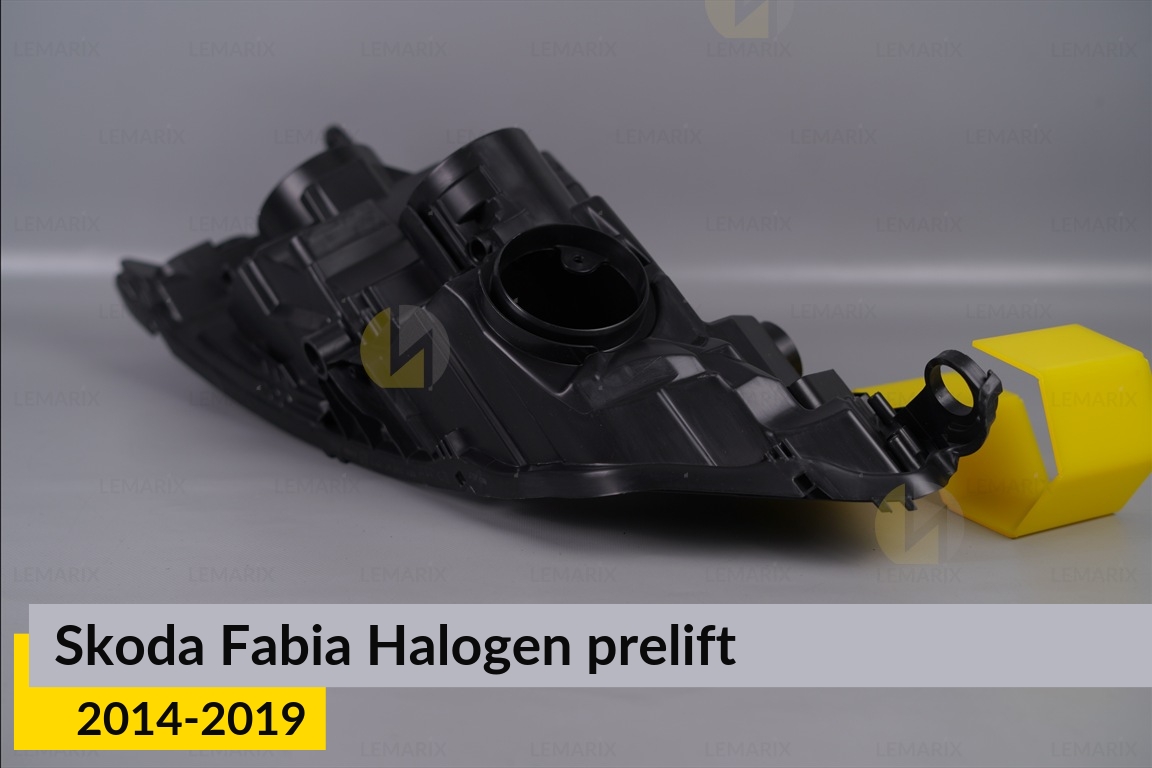 Корпус фари Skoda Fabia Halogen (2014-2019) дорест правий