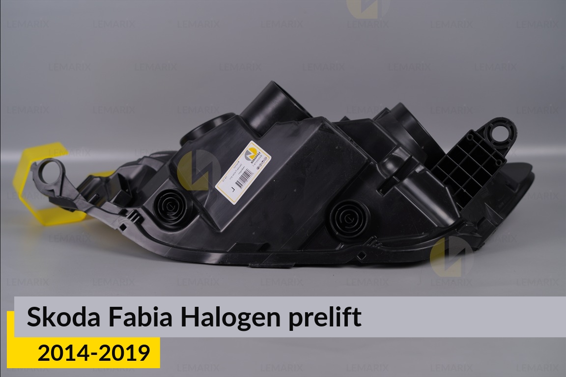 Корпус фари Skoda Fabia Halogen (2014-2019) дорест правий