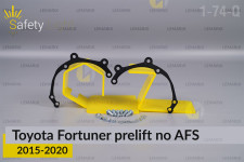 Перехідна рамка для Toyota Fortuner no AFS (2015-2020) дорест