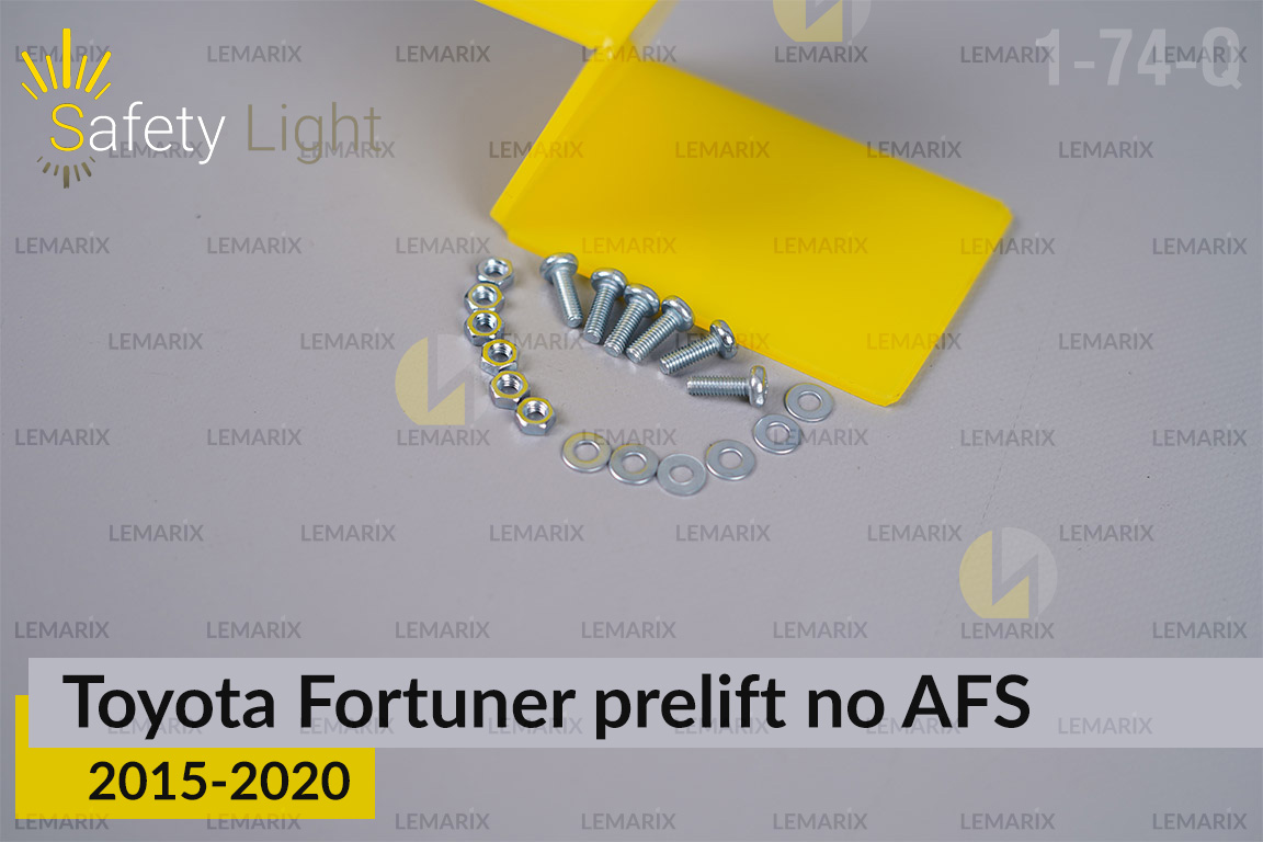 Перехідна рамка для Toyota Fortuner no AFS (2015-2020) дорест