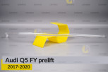 Світловод фари Audi Q5 FY (2017-2020) дорест довгий верхній правий