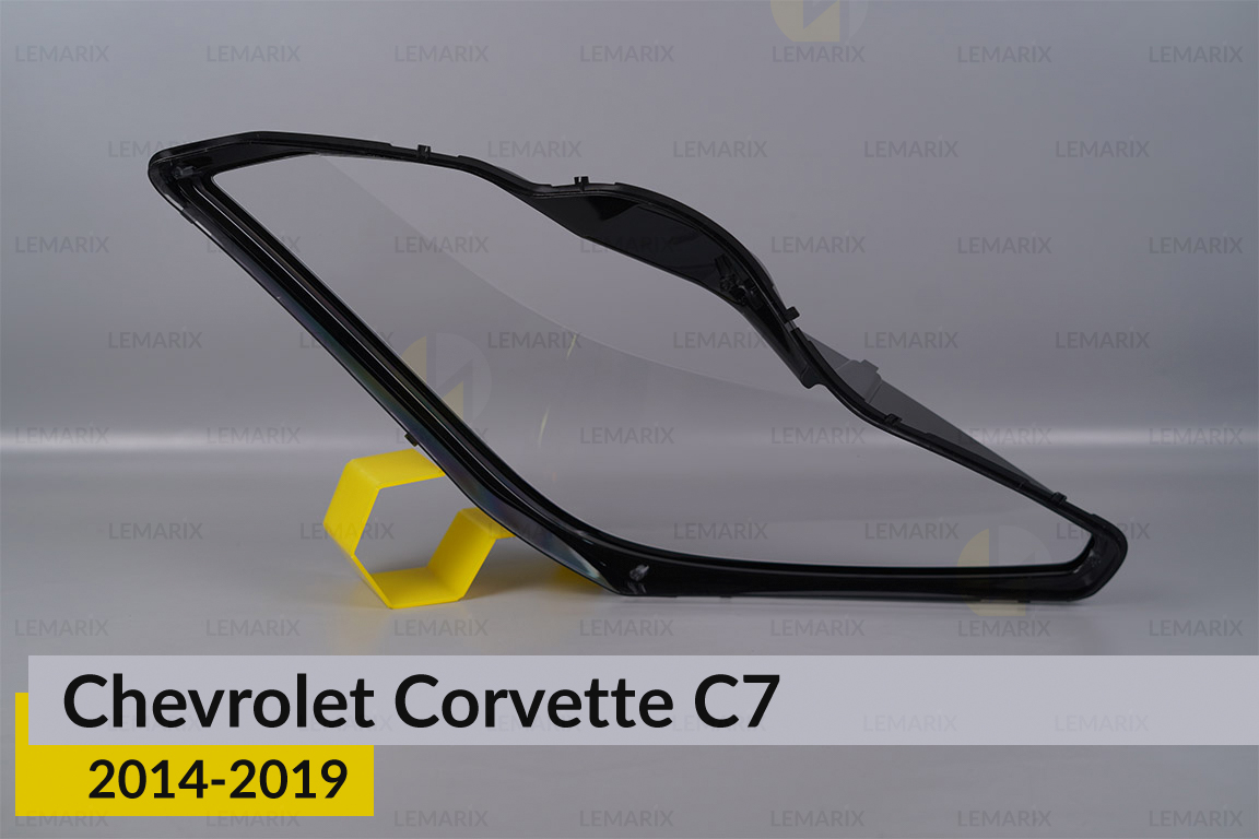 Скло фари Chevrolet Corvette C7 (2014-2019) ліве