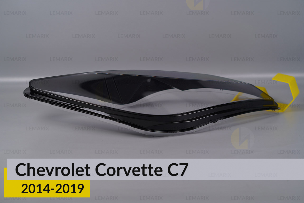 Скло фари Chevrolet Corvette C7 (2014-2019) ліве